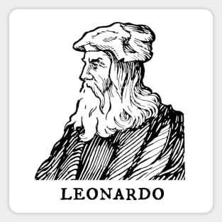 Leonardo da Vinci Magnet